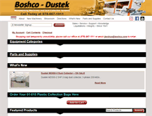 Tablet Screenshot of boshco.com
